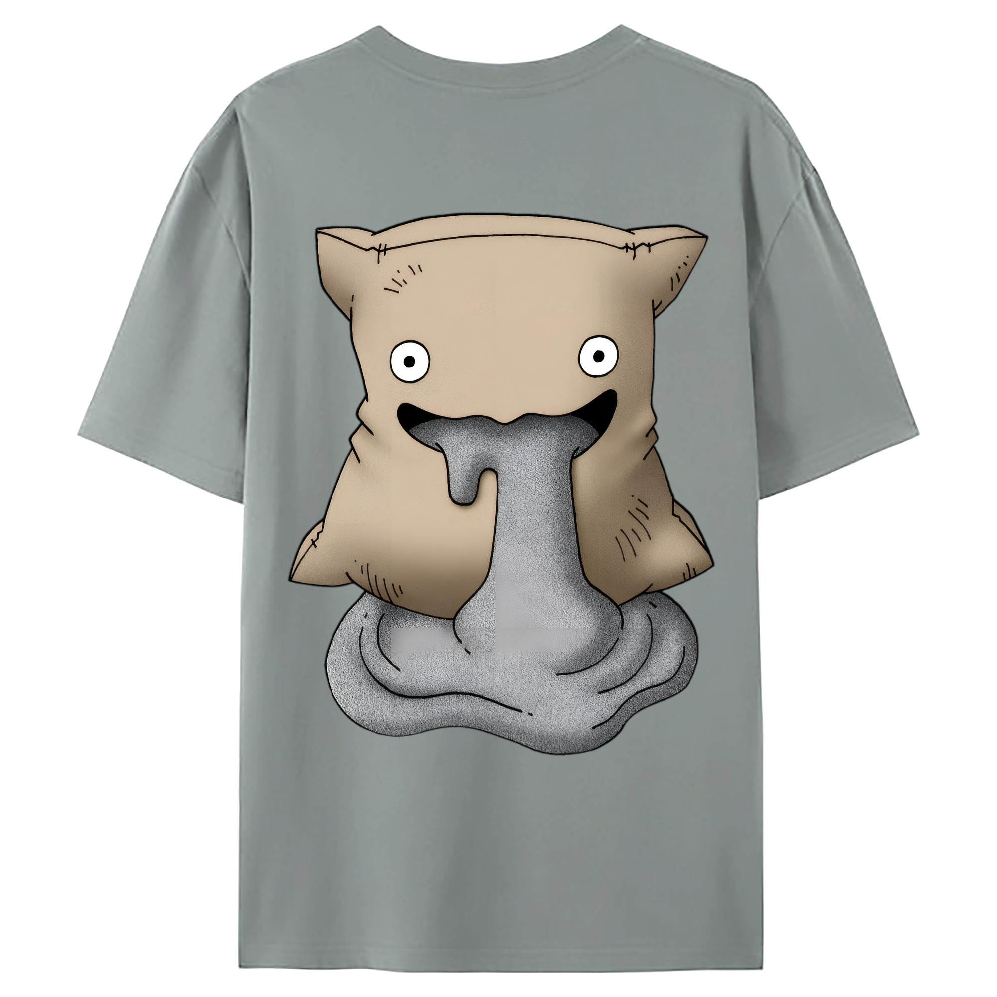 （画像用） ドラゴンクエスト Doragon Kuesuto Dragon Quest 綿100％ メンズ半袖Tシャツ（バックプリント） 通気性